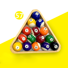 16 Balls 57mm Standard American Billiard Ball Set