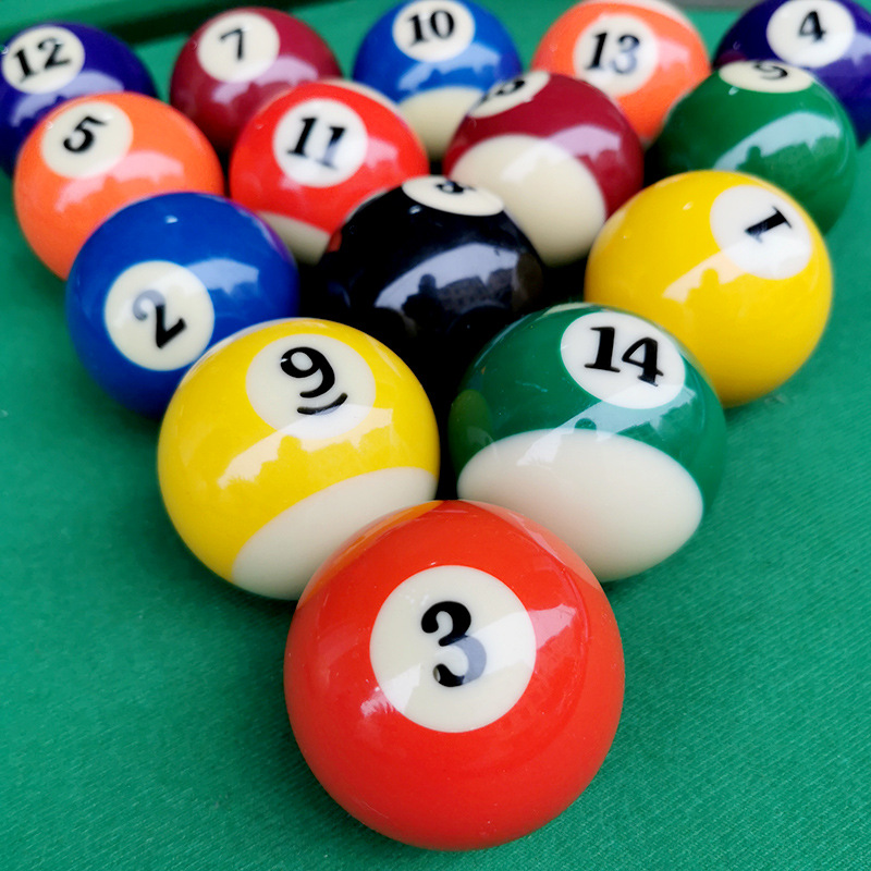 16 Balls 57mm Standard American Billiard Ball Set