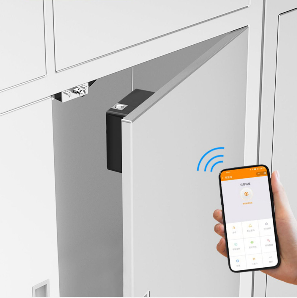 Hole-free drawer lock app Bluetooth invisible cabinet lock locker locker lock electronic smart lock
