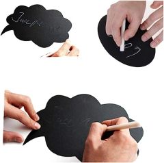 10-piece set of wedding cloud ceremony photo props writing blackboard paper DIY wedding photo supplies
