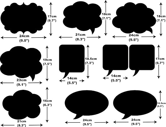 10-piece set of wedding cloud ceremony photo props writing blackboard paper DIY wedding photo supplies