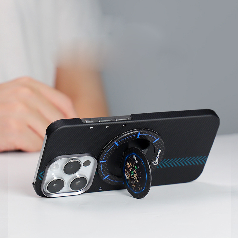 KICK-POP Ultra-thin magnetic ring buckle desktop stand