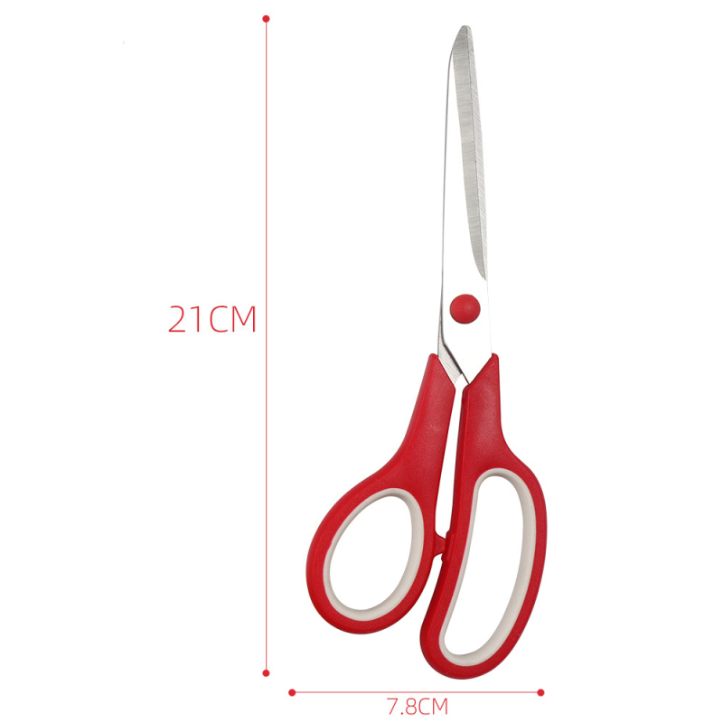 Stainless steel multifunctional set of two-color scissors