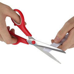 Stainless steel multifunctional set of two-color scissors
