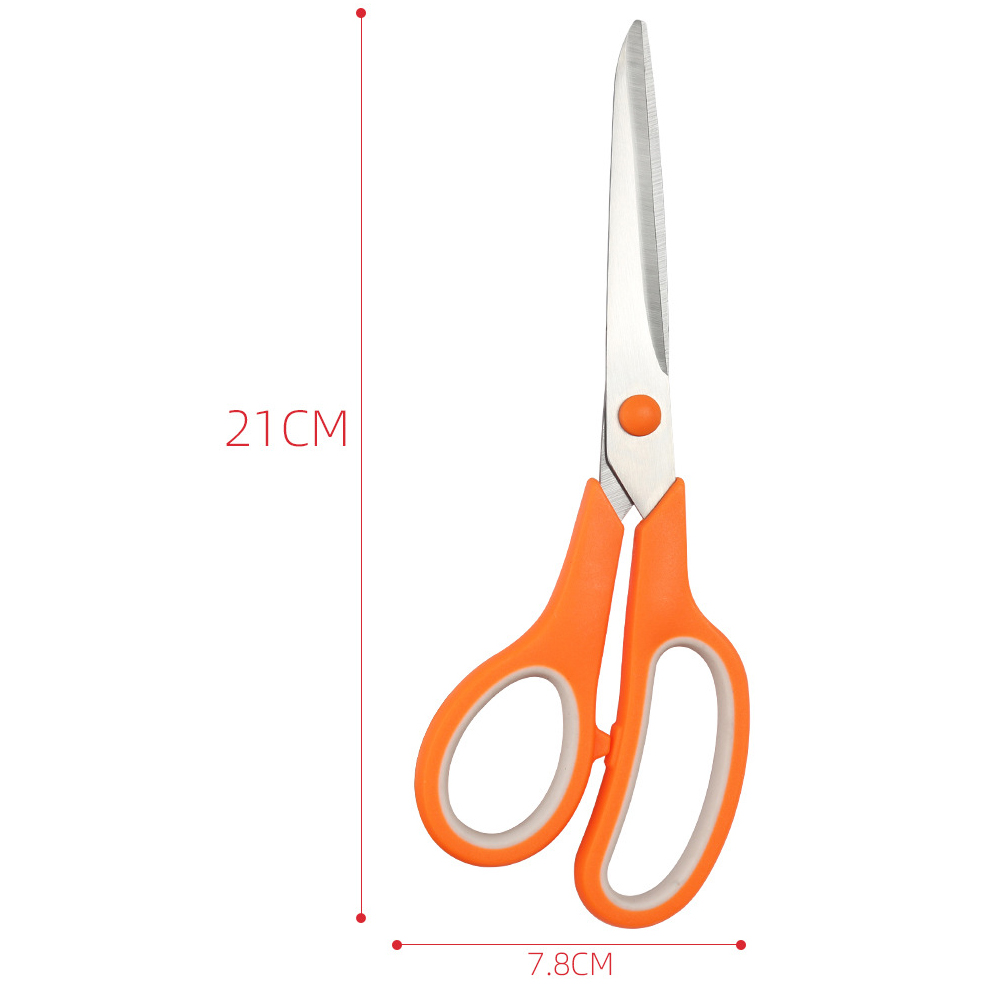 Stainless steel multifunctional set of two-color scissors