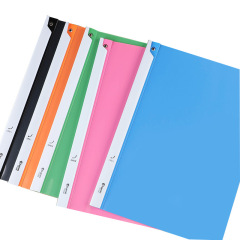 Rotary lever clip a4 lever clip pp transparent file folder information folder book clip test paper clip