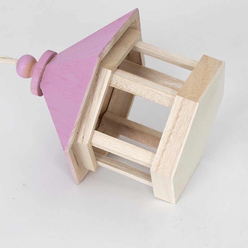 Wooden outdoor feeder for wild birds automatic feeding pigeons sparrow food box bird nest bird cage