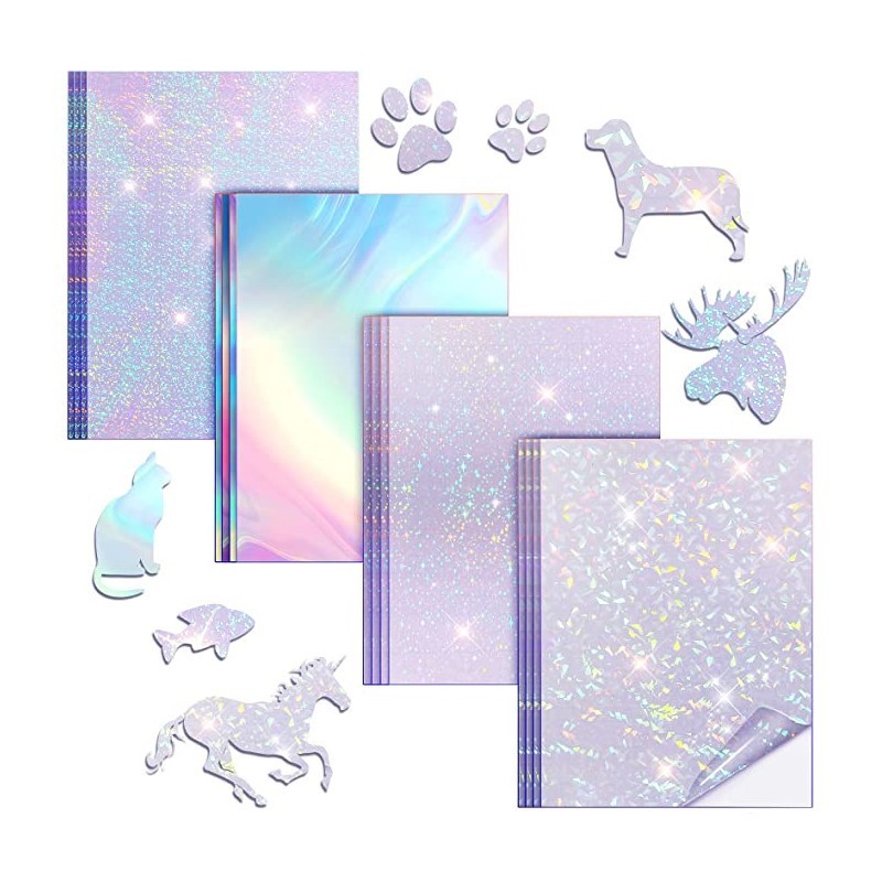Hot selling A4 210*297mm grade printing paper laser diamond stickers
