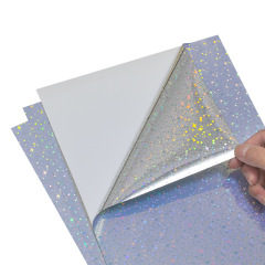 Hot selling A4 210*297mm grade printing paper laser diamond stickers