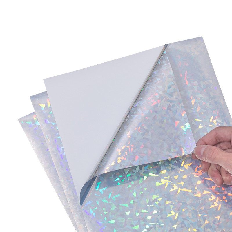 Hot selling A4 210*297mm grade printing paper laser diamond stickers