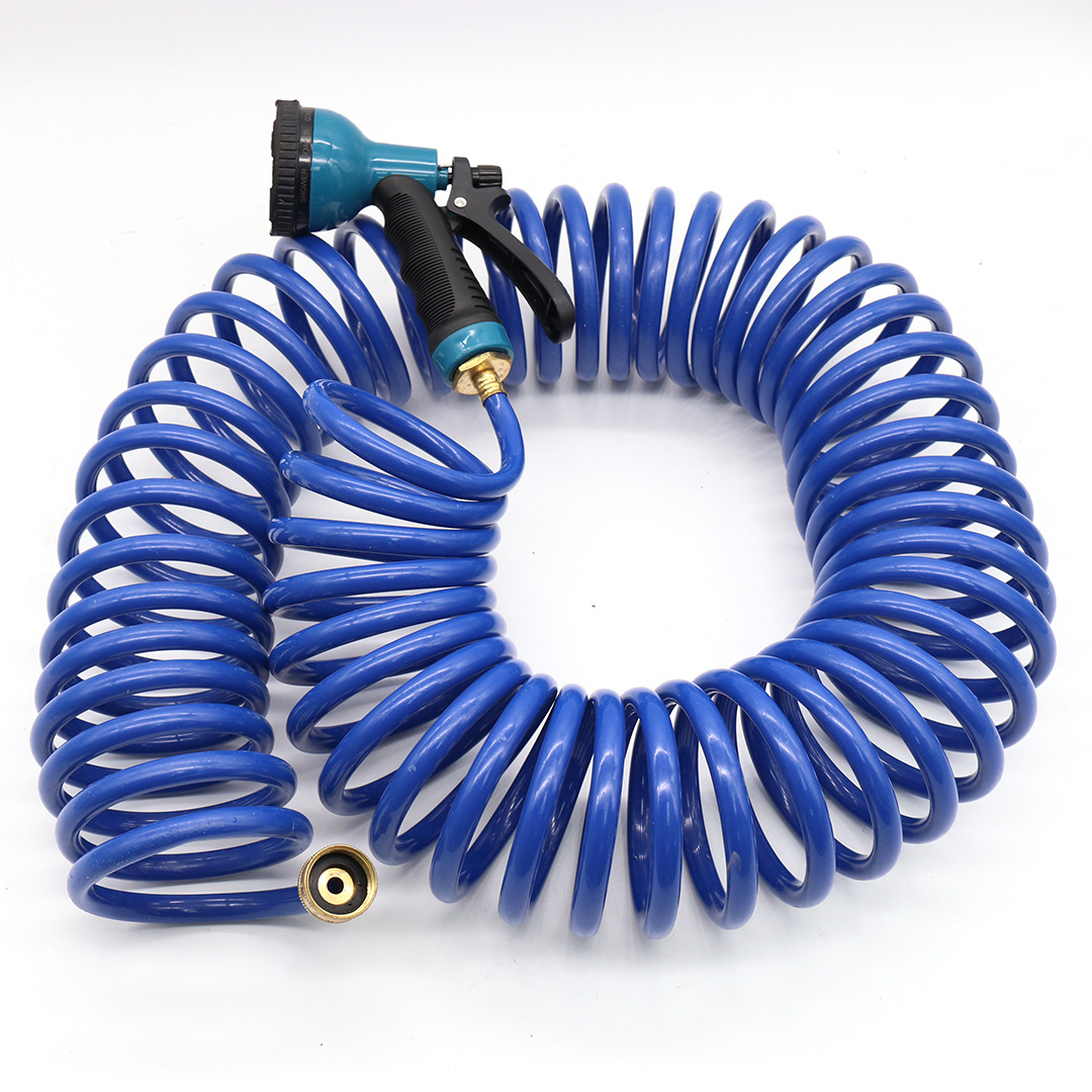 Garden Irrigation Garden Water Pipe Hose EVA/PE Spring Water Pipe Multifunctional Car Wash Water Gun Set
