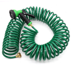 Garden Irrigation Garden Water Pipe Hose EVA/PE Spring Water Pipe Multifunctional Car Wash Water Gun Set
