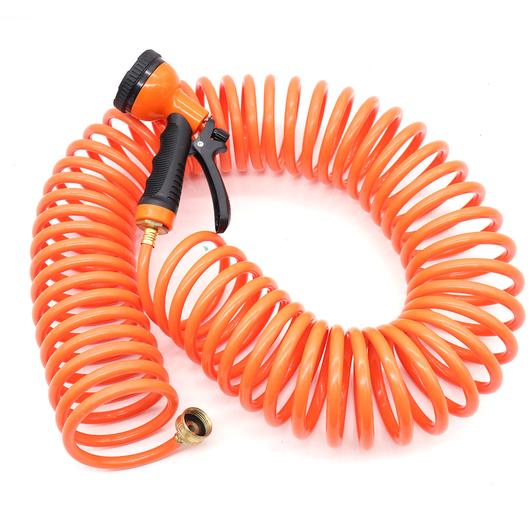 Garden Irrigation Garden Water Pipe Hose EVA/PE Spring Water Pipe Multifunctional Car Wash Water Gun Set