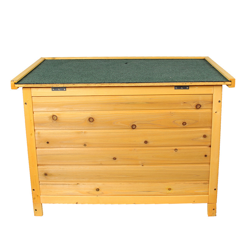 Meade pet wooden house, pet wooden house, waterproof and leak-proof box roof, dog breathable chewing solid wood house