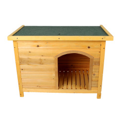 Meade pet wooden house, pet wooden house, waterproof and leak-proof box roof, dog breathable chewing solid wood house