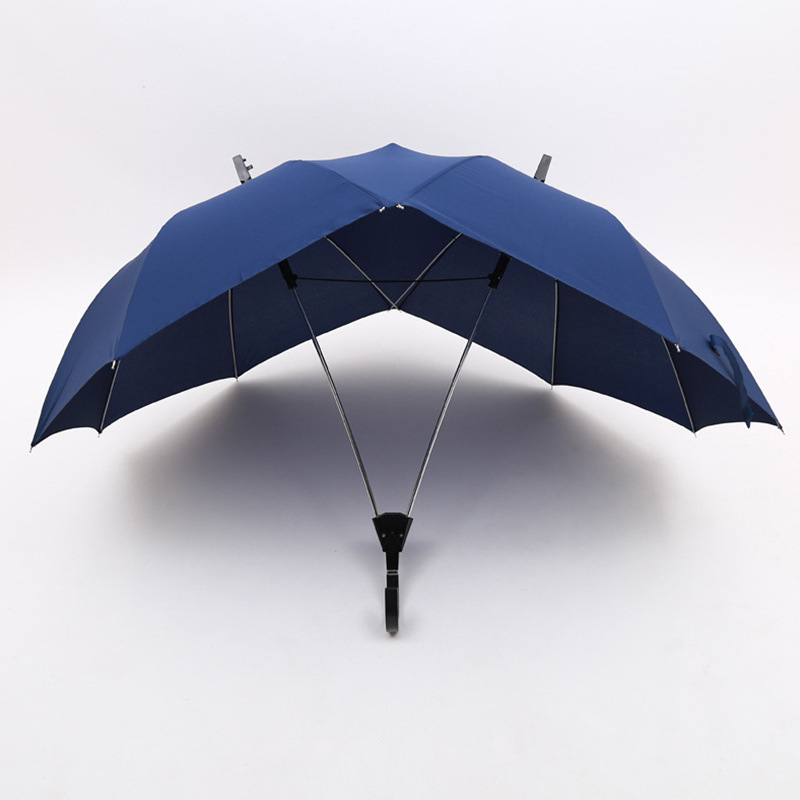 Couple umbrella one-piece automatic sunny umbrella personalized umbrella personalized large double umbrella