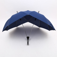Couple umbrella one-piece automatic sunny umbrella personalized umbrella personalized large double umbrella