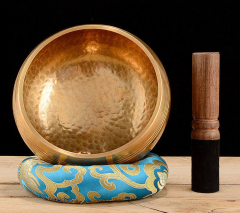 Nepal pure copper Buddha sound bowl yoga meditation bowl Tibetan singing bowl copper bowl Buddha sound bowl copper chime ear bowl ornaments