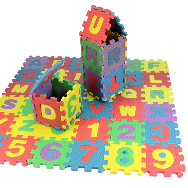 Toy number letter foam puzzle floor mat baby crawling mat foam floor mat children's educational toys