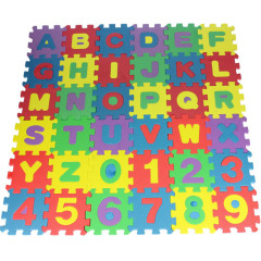 Toy number letter foam puzzle floor mat baby crawling mat foam floor mat children's educational toys