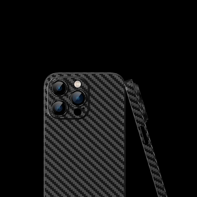 Ultra-thin high-end PP frosted carbon fiber phone case for iPhone 7-15 Pro Max
