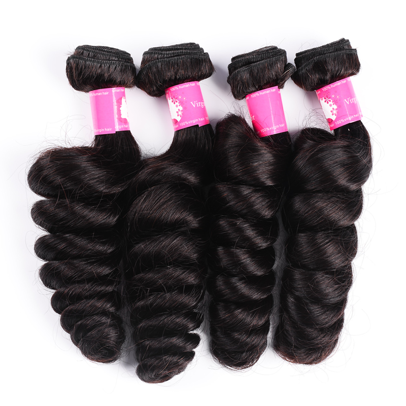 Brazilian loose wave hair bundles