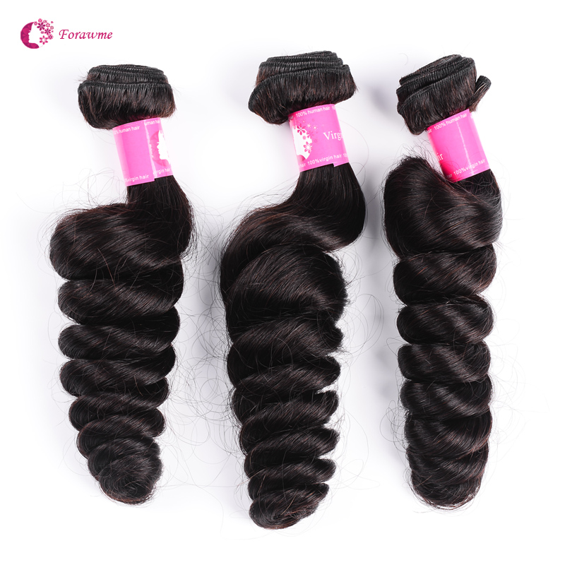 Brazilian loose wave hair bundles