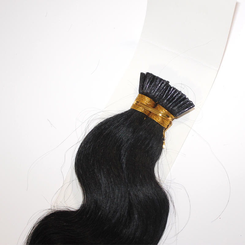 body wave I tips hair extensions