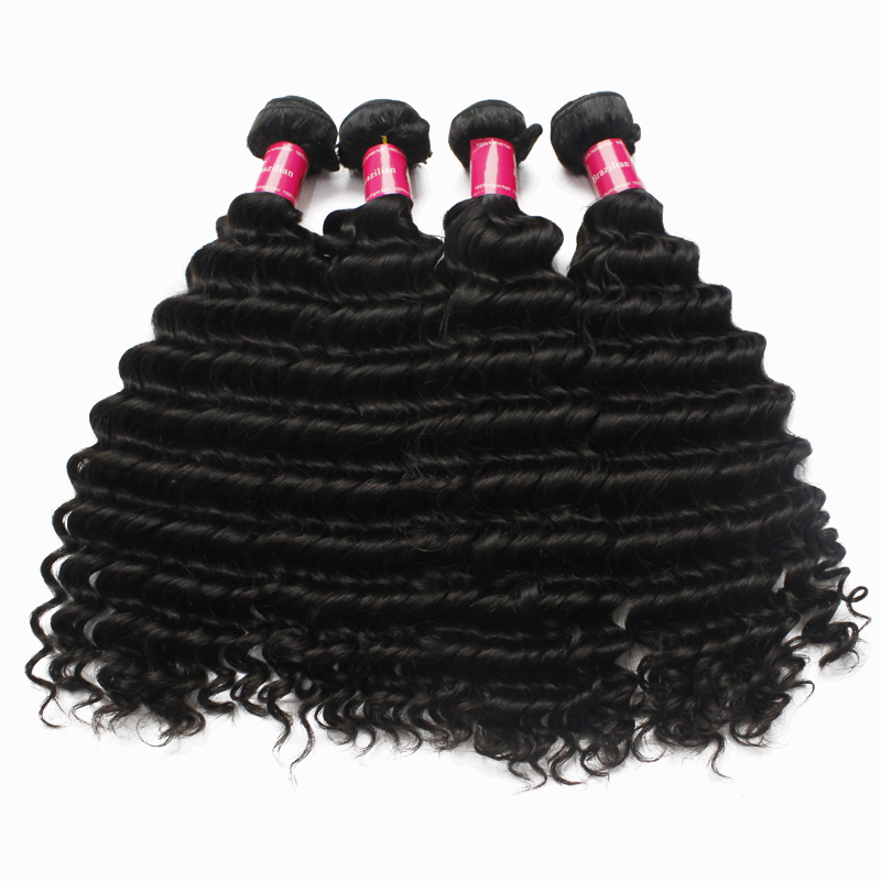 Brazilian deep wave hair bundles