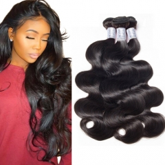 3-4 bundles Brazilian Body Wave Peruvian hair Weft Unprocessed Human Hair Weave Real Hair