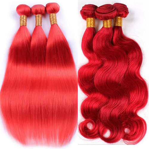 red hair bundles