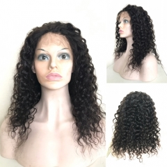 10A Jerry Curl Lace Front Wigs Brazilian Human Hair Curly Wigs