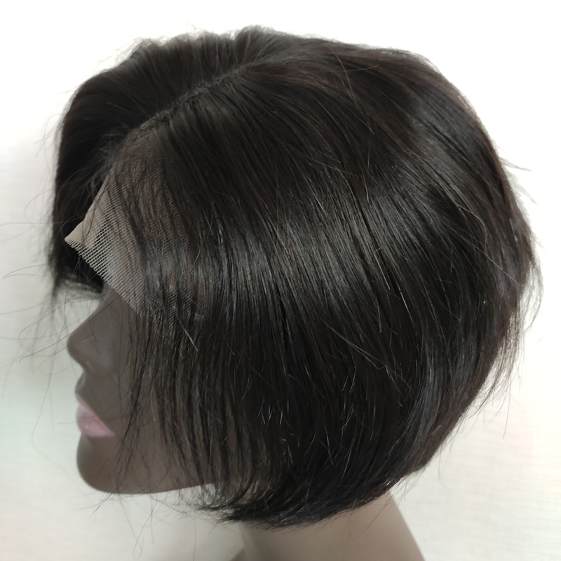 human hair pixie wig