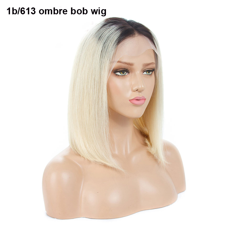 ombre 1b 613 blonde bob wig