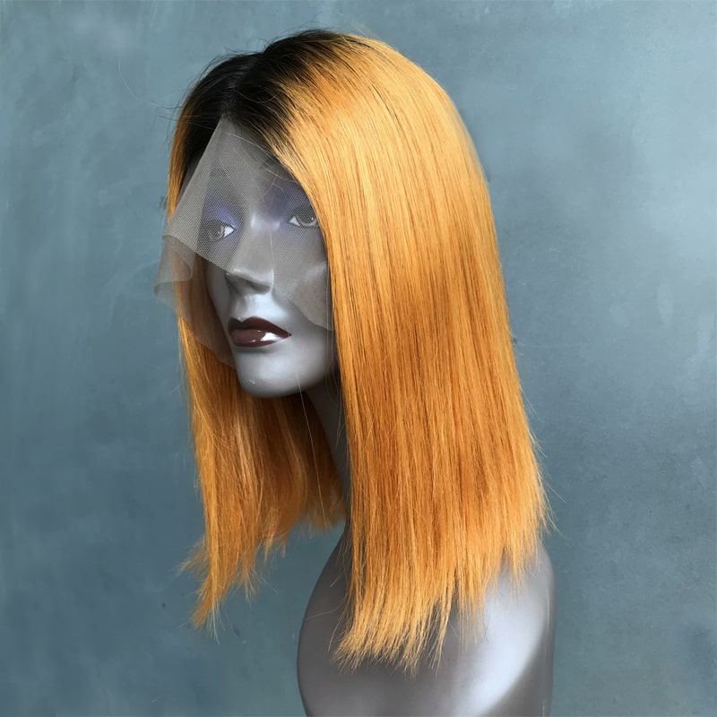 orange wig