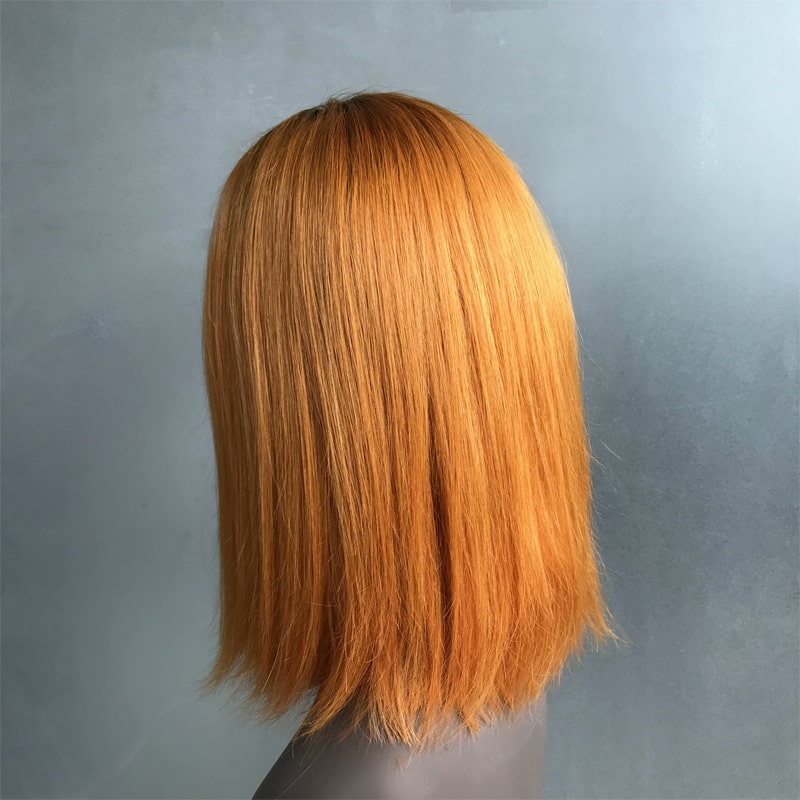 orange wig