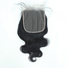 6x6 Straight Transparent Lace Closure Body Wave Invisible Pre Plucked Lace Closure