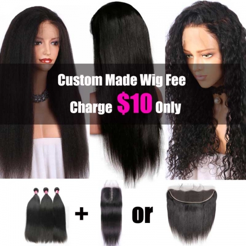 Custom Made Wigs Service Charge