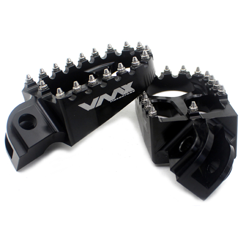 FOOT PEG RESTS FOOTPEGS FOOTREST Compatible with KTM XC-W SXF EXC-R EXC-F 125 530 BLACK