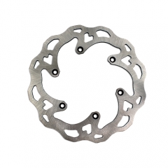 Rear Wheel Disc, Rotor 220MM Compatible with KTM Stainless Steel Silver