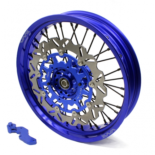 VMX 3.5/5.0 Motorcycle Supermoto Wheels Blue Rim Fit YAMAHA YZ250F