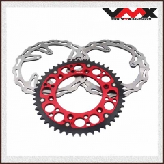 VMX Front and Rear Brake Disc Rotors With Sprocket Fit HONDA CRF250R CRF450R