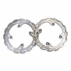 Front 250MM Rear 240MM Disc Fit SUZUKI RMZ