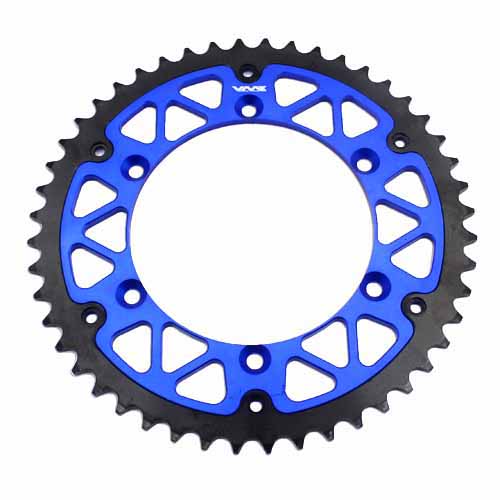 HYBRID SPROCKET 51T FIT KAWASAKI KX KXF KLX 250 450 BLUE