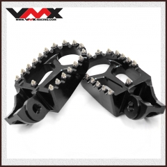 VMX Footpegs, Footrest Compatible with KTM EXC SXF ,Husqvarna TC FC 2017-2022 Black