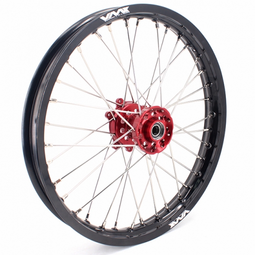 VMX Front 1.85*19"  Wheel Fit HONDA CRF250R 04-13 CRF450R 02-12 Red Hub
