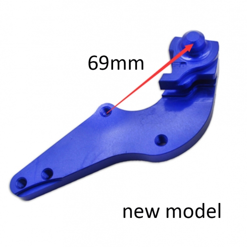 VMX Bracket Adapter Blue 320MM Compatible with KTM New model 69mm