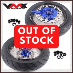 VMX 3.5/4.25 Motorcycle Supermoto Wheels With Tire Fit YAMAHA YZ 250F 450F YZ 125 250