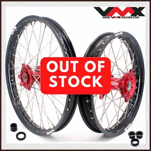 VMX 21/19 MX Wheels Set Fit HONDA CRF250R 2014-2020 CRF450R 2013-2020