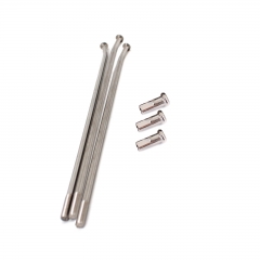 3 PCS  of  Stainless Steel Spokes with Nipples
